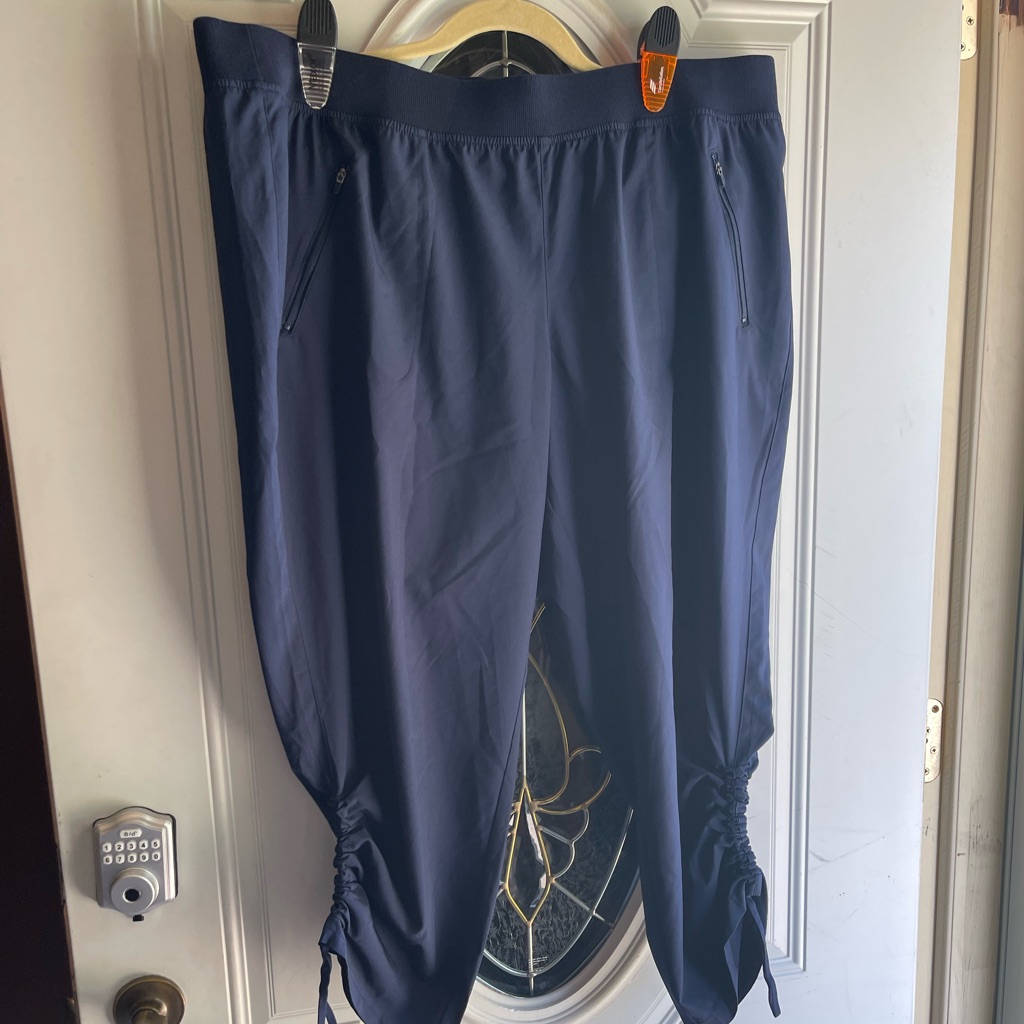 2x Tek Gear Athletic Pants Navy